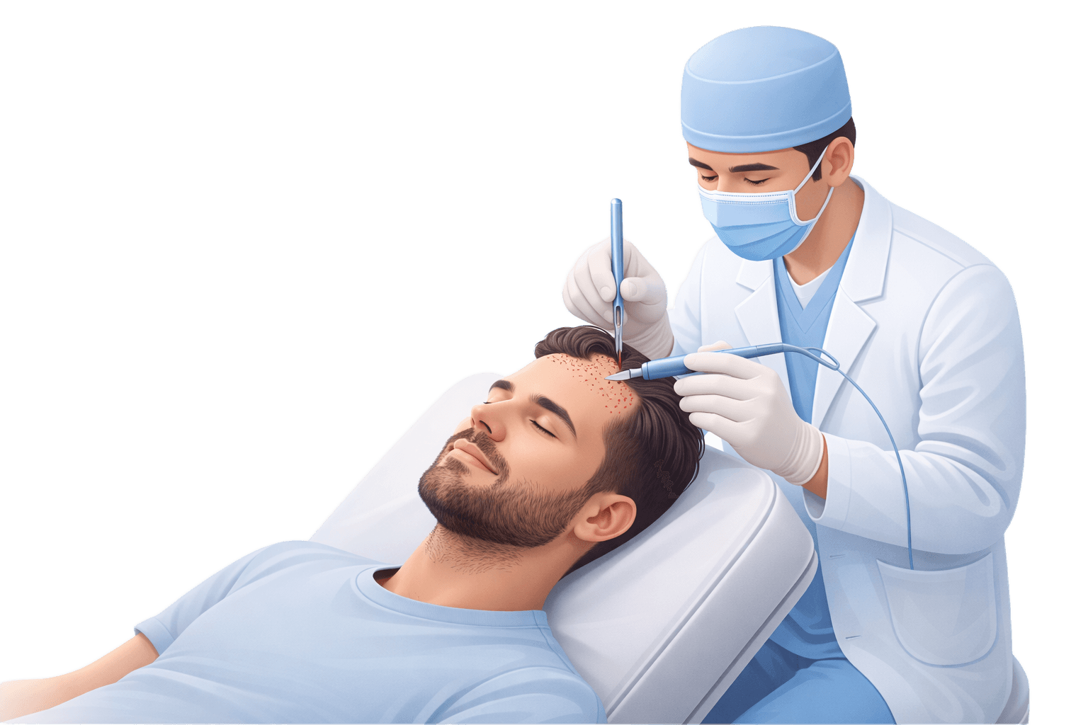 Beard transplant clinic in Delhi - Belleza Rohini